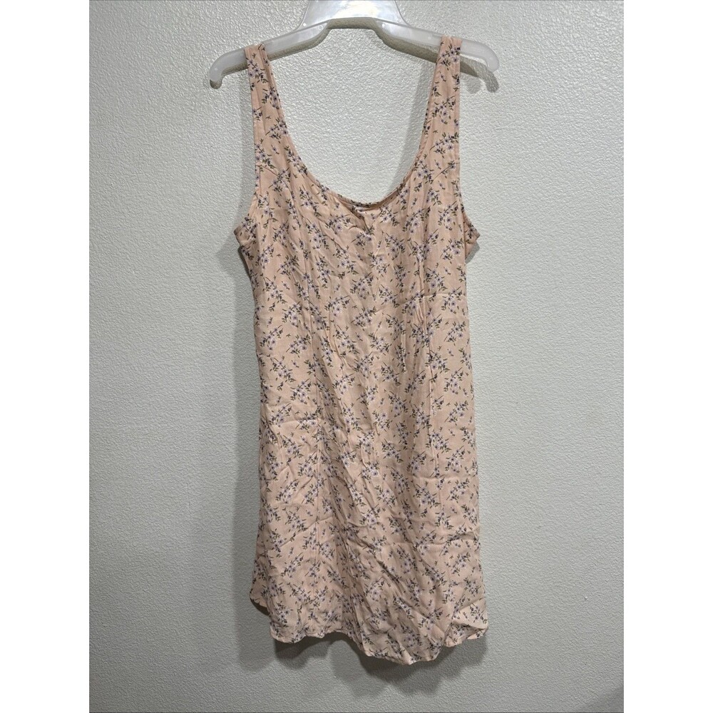 American Eagle Medium Cottagecore Floral Viscose  Lined Midi Sundress
